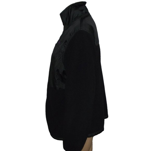 SNOZU Performance Fleece Jacket Women's 1X Black Full Zipper (3 zip pockets) - Picture 7 of 12